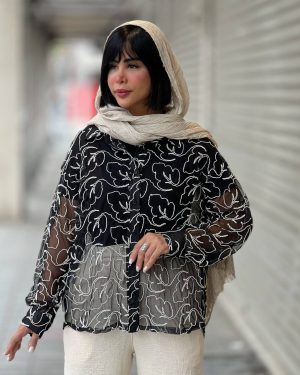 شومیز flower