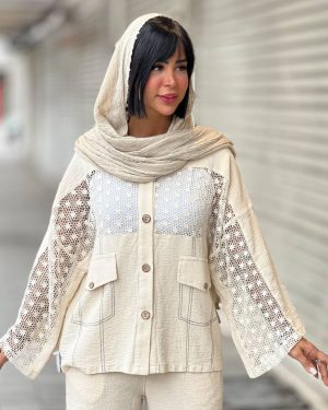 شومیز کنفی crochet
