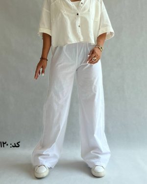 شلوار بگ linen